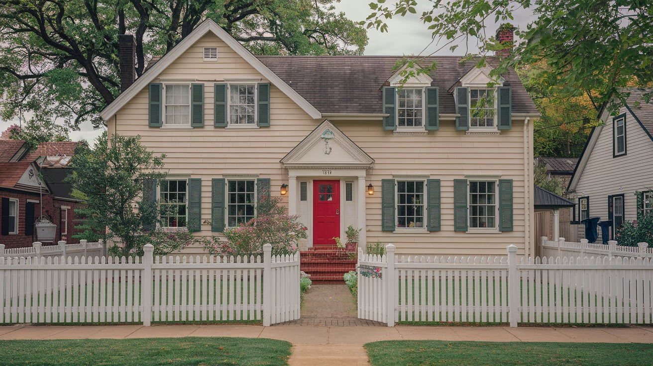 1980s Traditional Family Home