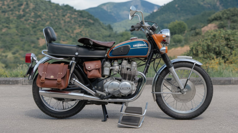 1970 honda cl175 passenger foot pegs won't stay up