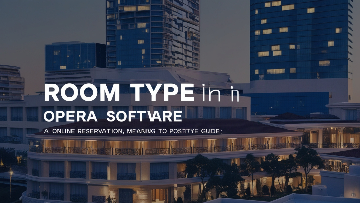 Room Type SK1B Meaning in Opera Software