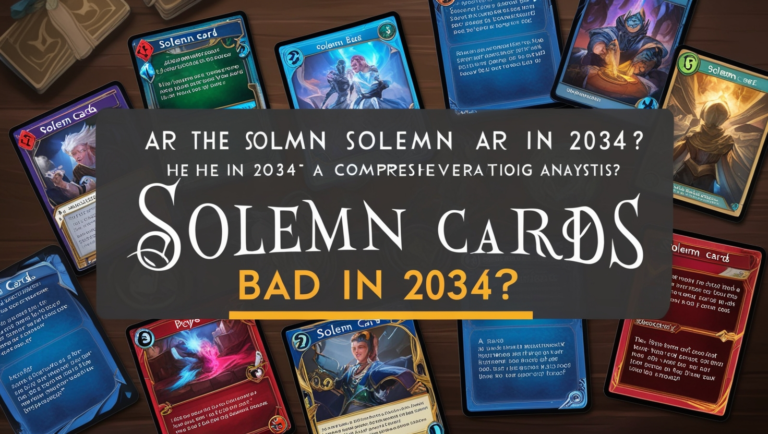 Are the Solemn Cards Bad in 2034