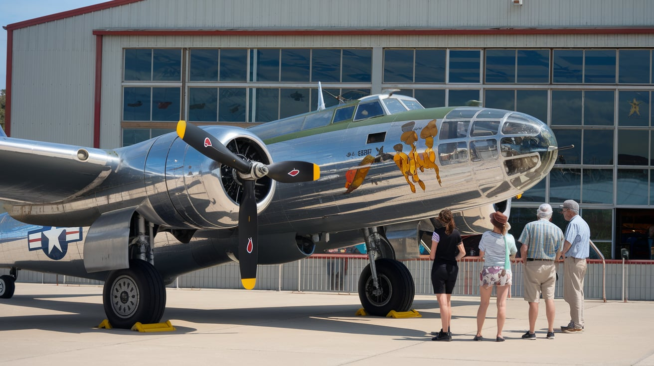 B 25 Bomber Executive Suites Madera Warbirds