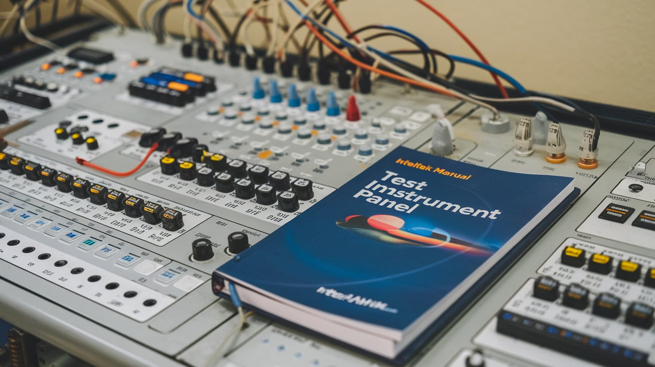 Test Instrument Panel E046 Intelitek Manual