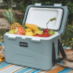 Xecvkr Three-Layer Insulated Portable Cooler Box