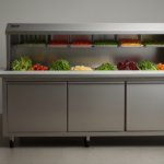 True 27 Inch Salad Prep Table Revit Family