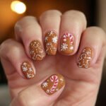 Gingerbread Nails